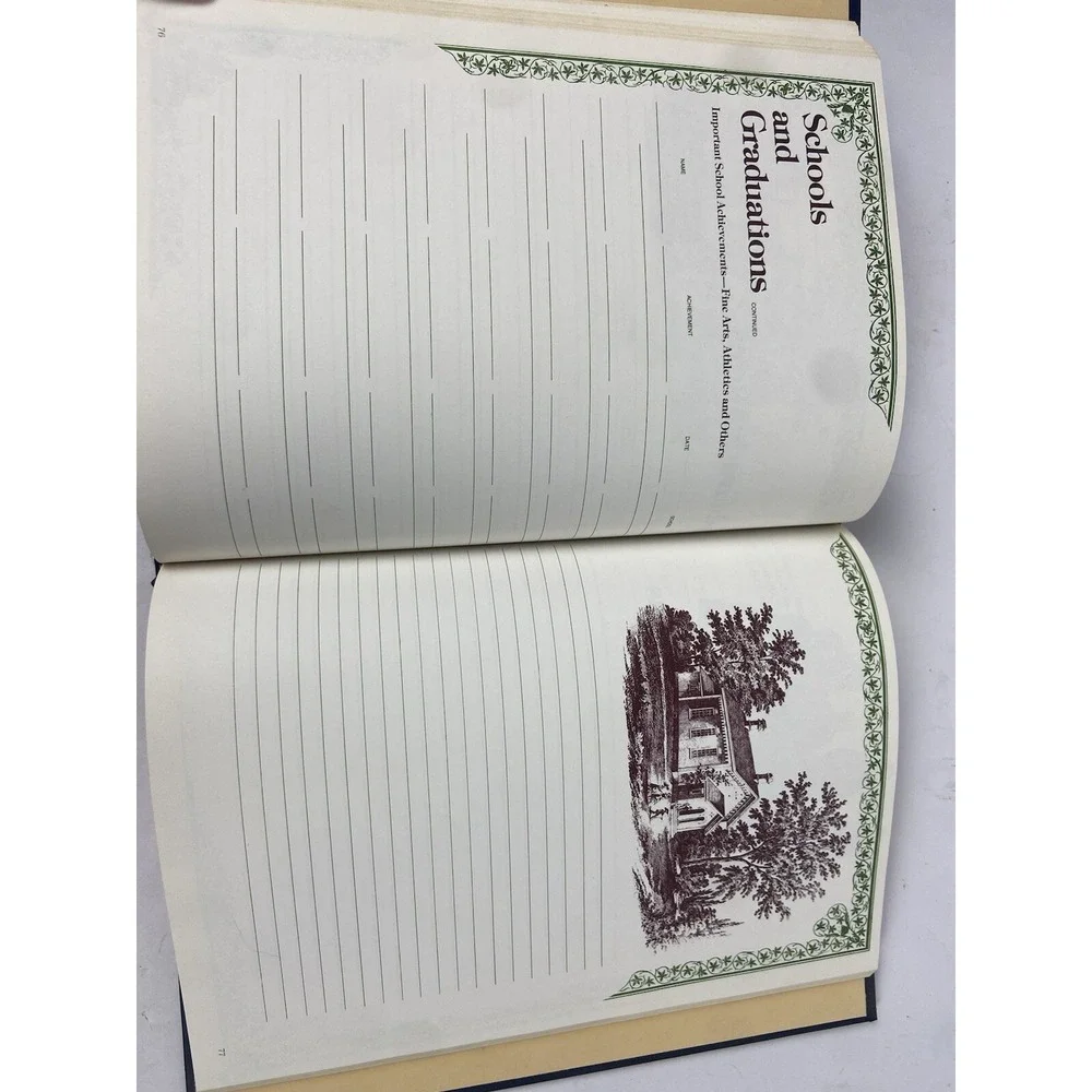 Vintage Our Family Story: A History of Our Family 1977 Hardcover Julie‎ Hausner